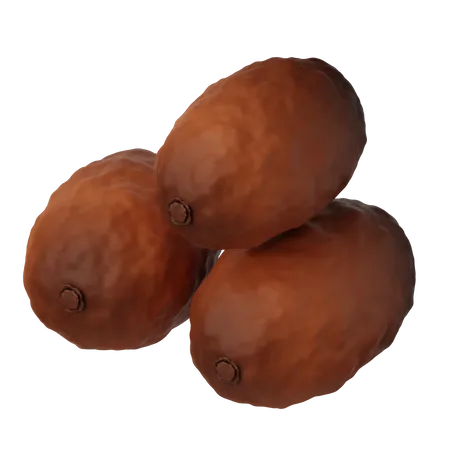 Date de kurma  3D Icon