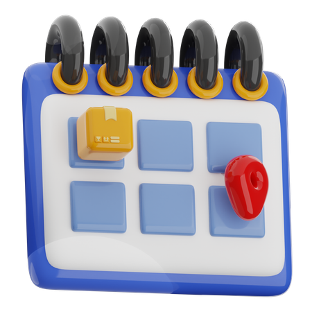 La date de livraison  3D Icon