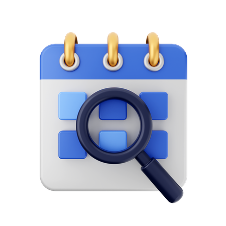 Date de numérisation  3D Icon