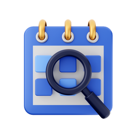 Date de numérisation  3D Icon