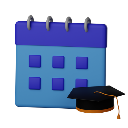 Date d'obtention du diplôme  3D Icon