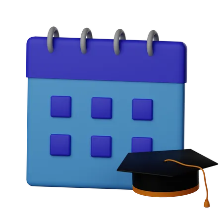 Date d'obtention du diplôme  3D Icon