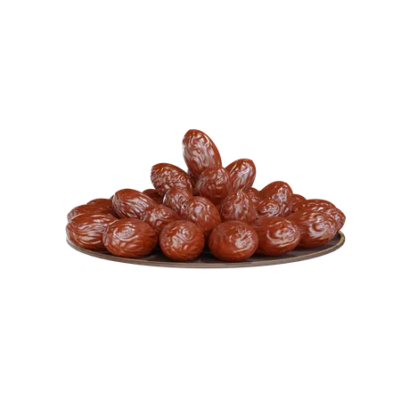 Date Fruit  3D Illustration