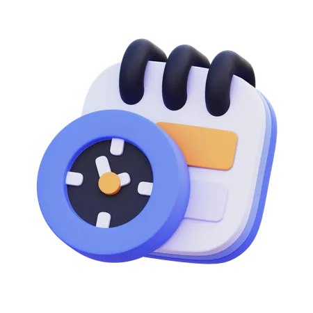 Date limite  3D Icon