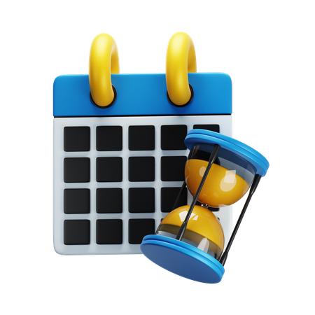 Date limite  3D Icon