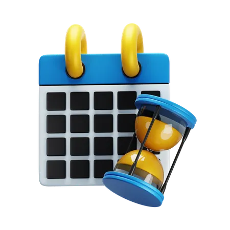 Date limite  3D Icon