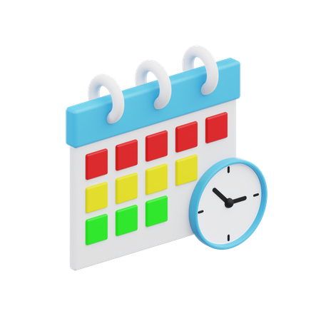 Date limite  3D Icon