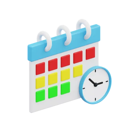 Date limite  3D Icon