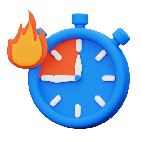 Date limite  3D Icon