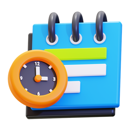 Date limite  3D Icon