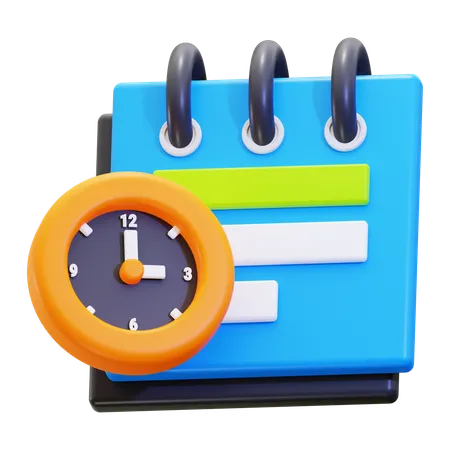 Date limite  3D Icon