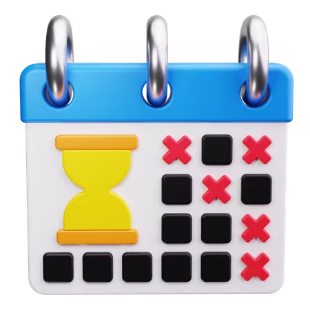 Date limite  3D Icon