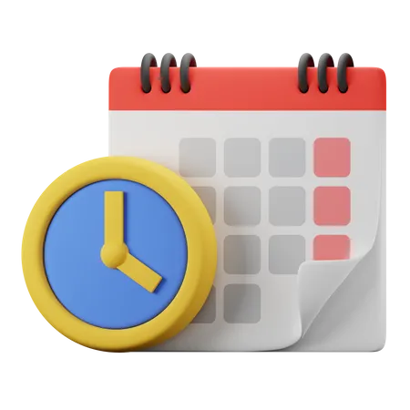 Date limite  3D Icon