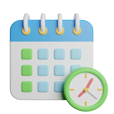 Date limite  3D Icon