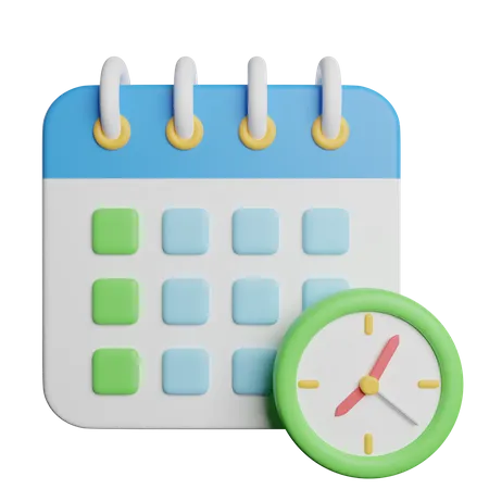 Date limite  3D Icon