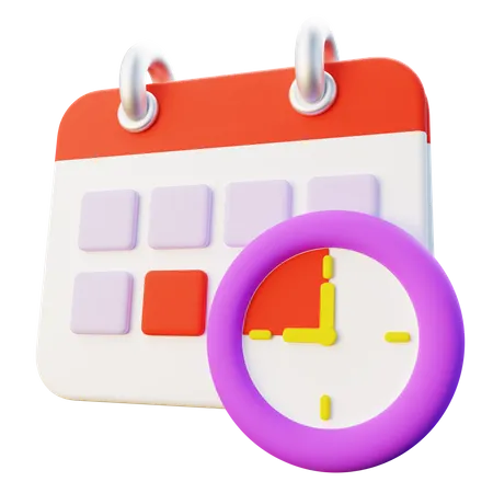 Date limite  3D Icon