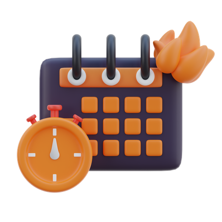 Date limite  3D Icon