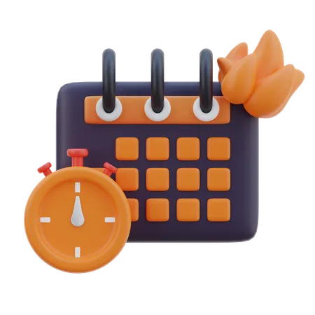 Date limite  3D Icon