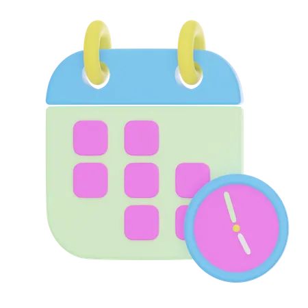 Date limite  3D Icon