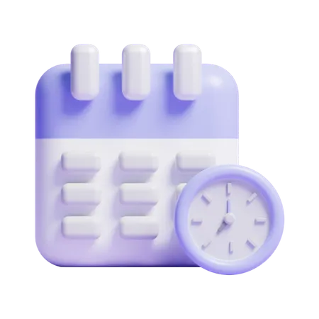 Date limite  3D Icon