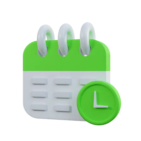 Date limite  3D Icon