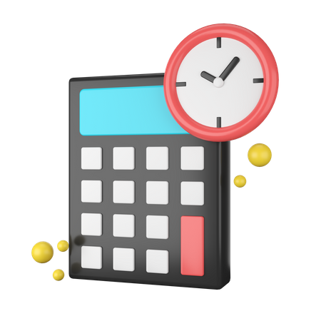 Délai de calcul  3D Icon