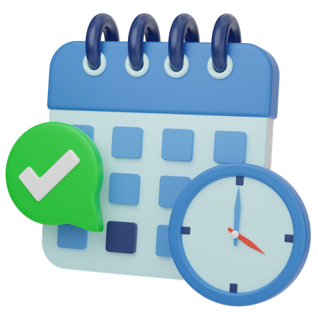 Date Marked  3D Icon