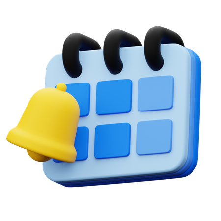 Date Reminder  3D Icon