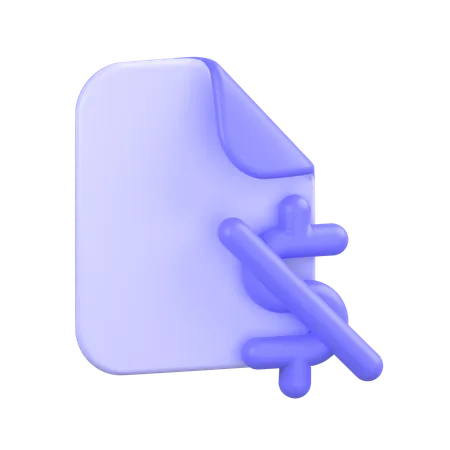 Datei  3D Icon