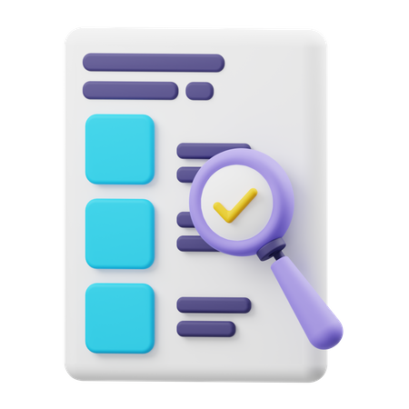 Datei bestätigen  3D Icon