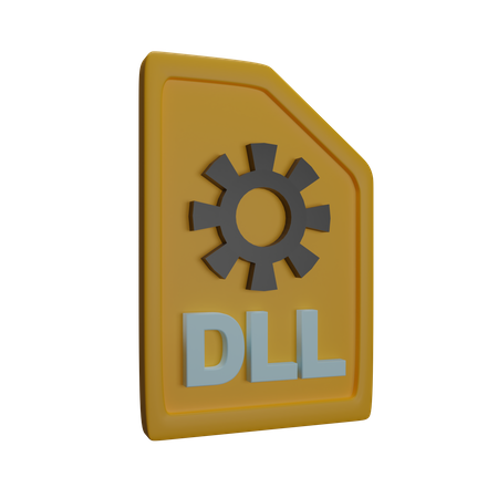 Dll-Datei  3D Icon