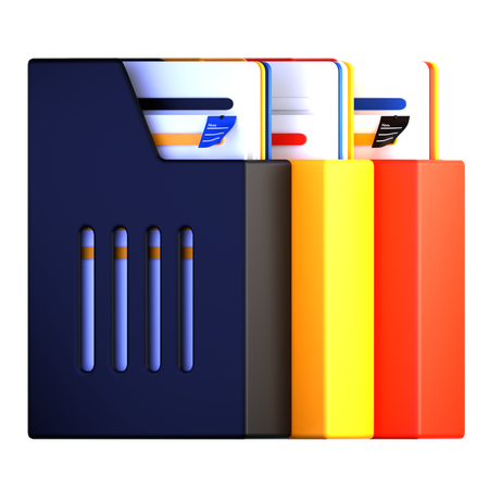 Datei-Organizer  3D Icon