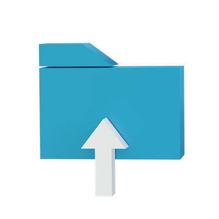 Datei-Upload  3D Icon