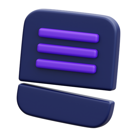 Dateifehler  3D Icon