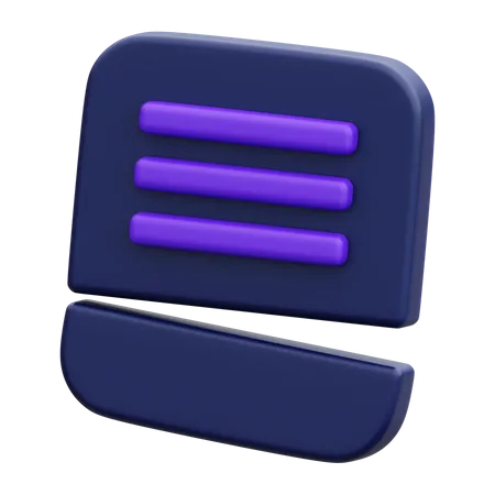 Dateifehler  3D Icon