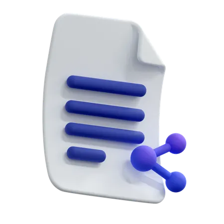 Dateifreigabe  3D Icon