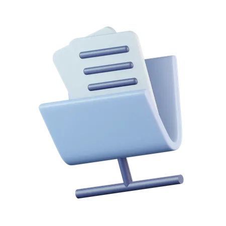 Datenaustausch  3D Icon