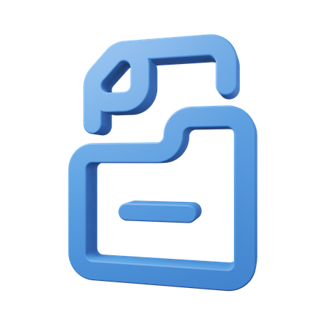 Aktenordner  3D Icon