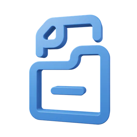 Aktenordner  3D Icon