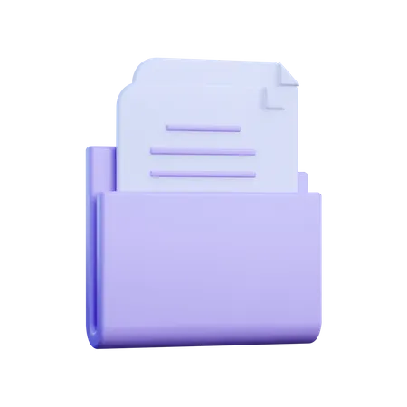 Aktenordner  3D Icon