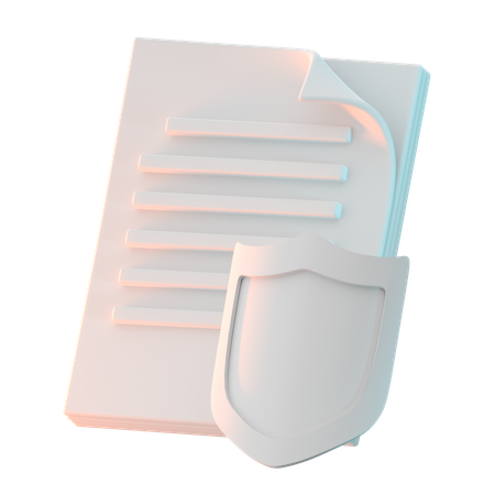 Dateischutz  3D Icon