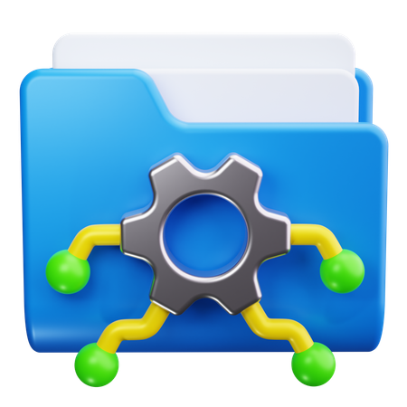 Dokumentenverwaltung  3D Icon