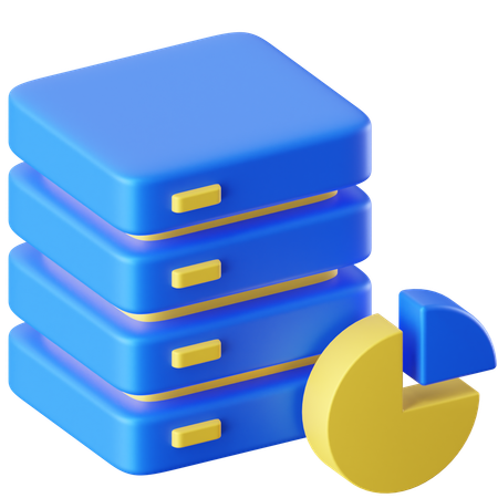 Daten  3D Icon