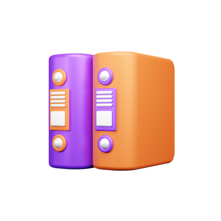 Daten und Ordner  3D Icon