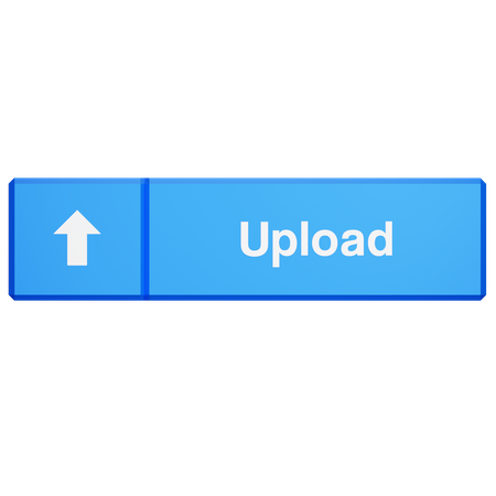 Datenupload  3D Icon