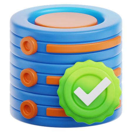 Daten vollständig  3D Icon