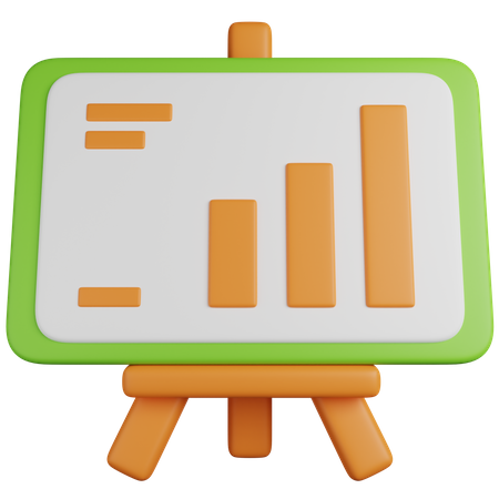 Datenanalyse  3D Icon