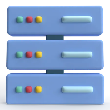 Datenbank  3D Icon