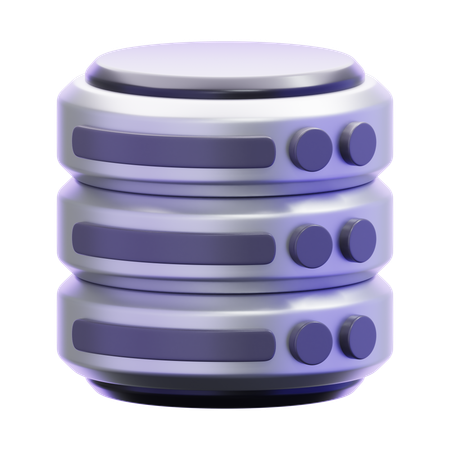 Datenbank  3D Icon