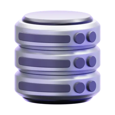 Datenbank  3D Icon